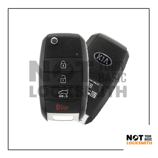 2013-2015 KIA SORENTO 4B HATCH FLIP KEY TQ8-RKE-3F05 (XMA F/L) OEM REFURB WITH LOGO