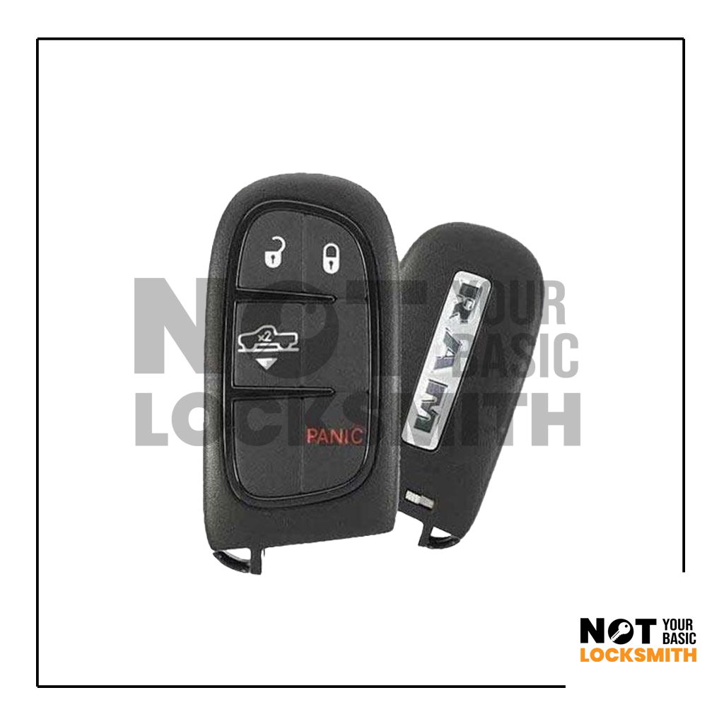 2013-2018 Dodge Ram / 4-Button Smart Key / PN: 68159656AF / GQ4-54T (OEM)