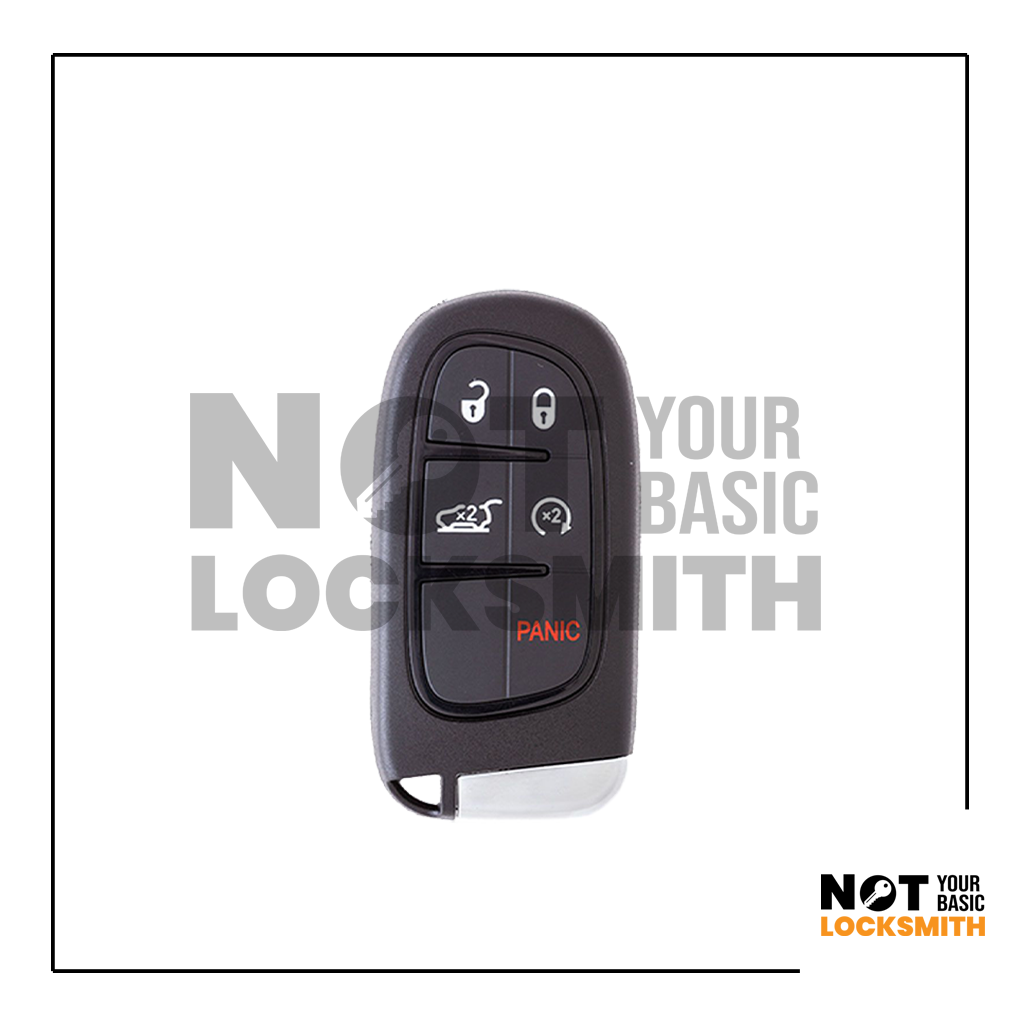 2014-2017 Jeep Cherokee Smart Key 5 Button With Remote Start FCC: GQ4-54T 68159657AB