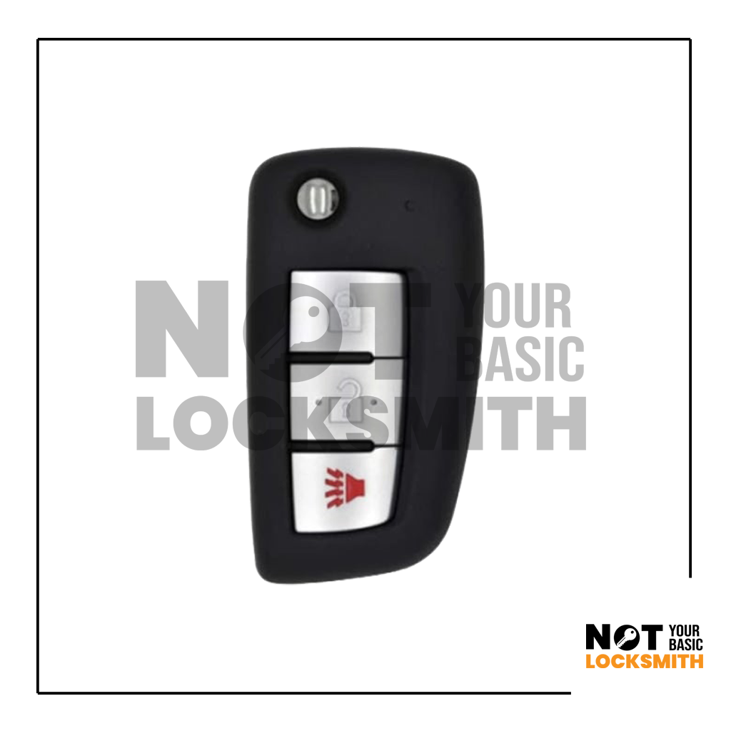 2014-2020 Nissan Rogue / 3-Button Flip Key / PN: H0561-4BA1A / CWTWB1G767 (OEM Refurb)