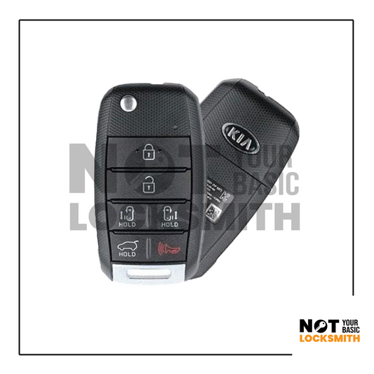 2015-2018 KIA SEDONA 6B VAN SLIDING DOOR FLIP KEY TQ8-RKE-4F21 (YP 6BT)