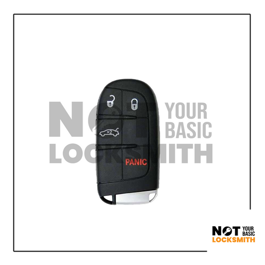 Dodge Challenger 2019-2021/cargador/llave inteligente de 4 botones/PN: 68394195 AA/M3M40821302 (renovación OEM)