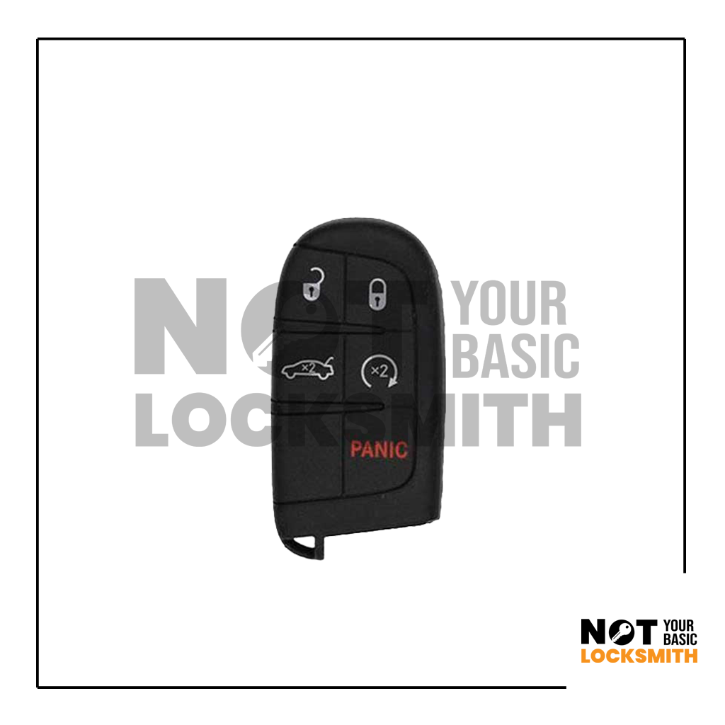 2019-2021 Dodge Challenger / Charger / 5-Button Smart Key / PN: 68394195 AA / M3M40821302 (OEM Refurb grade A) 4A chip