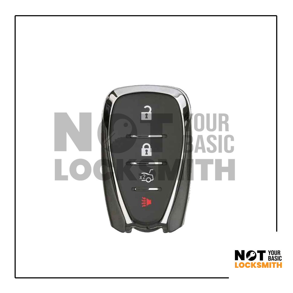 Chevrolet Camaro Cruze 2016-2021 / llave inteligente de 4 botones / PN: 13529660 / HYQ4EA / XL8 (433MHZ) / (renovación OEM)