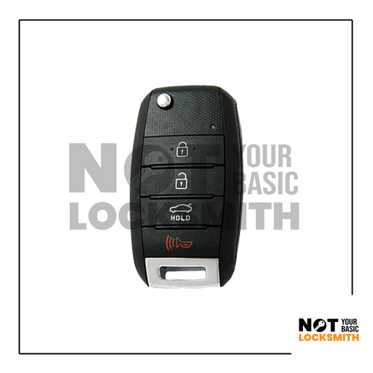 2017-2018 KIA FORTE FLIP KEY REMOTE 4B TRUNK OSLOKA-875T (YD) OEM REFURBISHED GRADE A