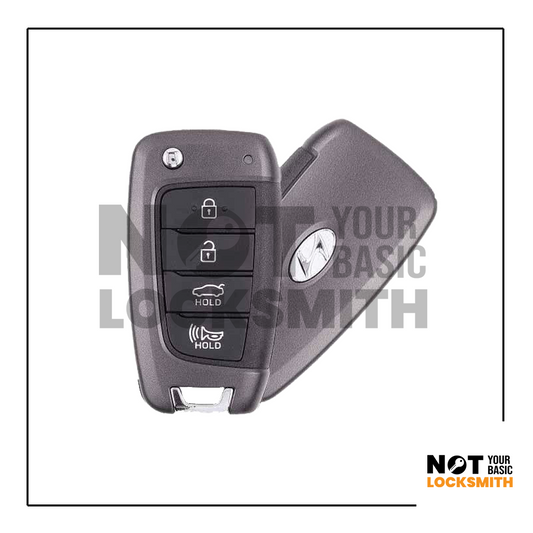 2018-2021 HYUNDAI ACCENT 4B TRUNK FLIP KEY NYOSYEC4TX1707 (HC 4BT)