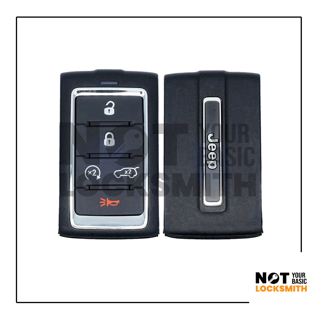 2021-2023 GRAND CHEROKEE L| LLAVE INTELIGENTE CON PORTON WAGONEER 5B M3NWXF0B1 (LOGOTIPO JEEP)