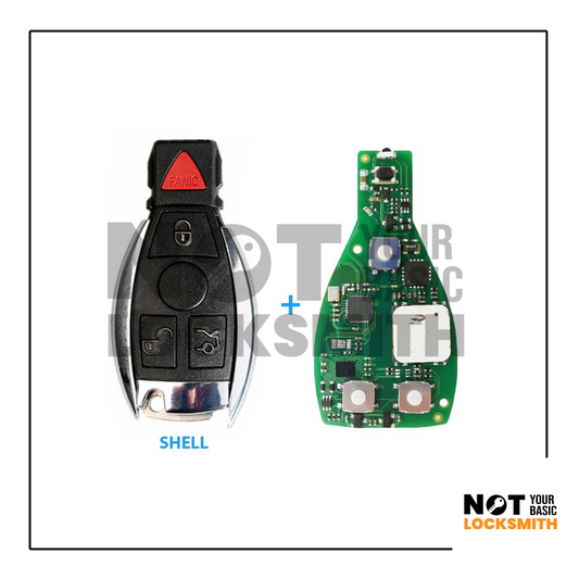 Xhorse - Mercedes Proximity Smart Key PCB - 315 / 433 MHz For Mercedes IR "Fobik" Style FBS3 Systems