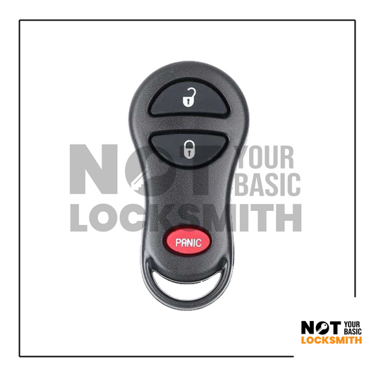 2001-2004 Chrysler Dodge / 3-Button Entry Remote (AFTERMARKET)