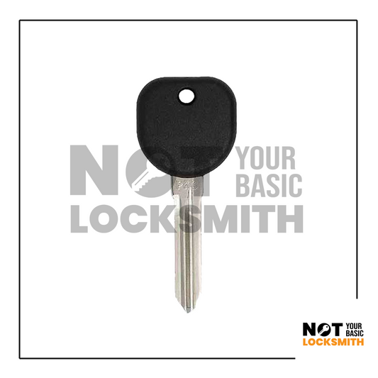 2004-2009 GM B107PT Transponder Key (Megamos Fixed 13) (JMA)