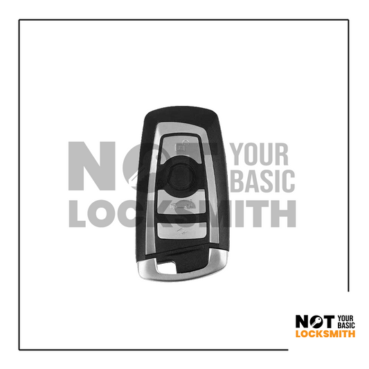 BMW 4 botones Prox remoto llave inteligente entrada sin llave Fob sin cortar YGOHUF5662 5 7 SERIES 433 Mhz