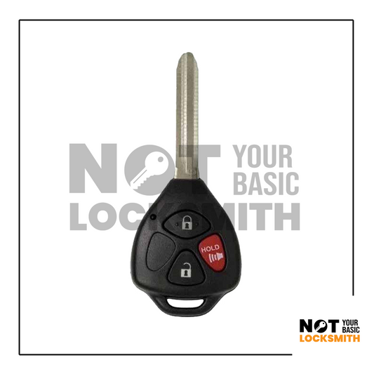 2006-2013 Toyota / 3-Button Remote Head Key / PN: 89070-42660 / HYQ12BBY (AFTERMARKET)