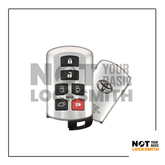 2011-2020 Toyota Sienna / 6-Button Smart Key / PN: 89904-08010 / HYQ14ADR (OEM)