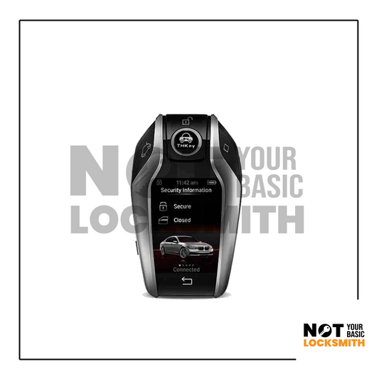 2012 - 2018 BMW Smart Key W/ LCD Screen 4B FEM BDC Compatible - 434 MHz