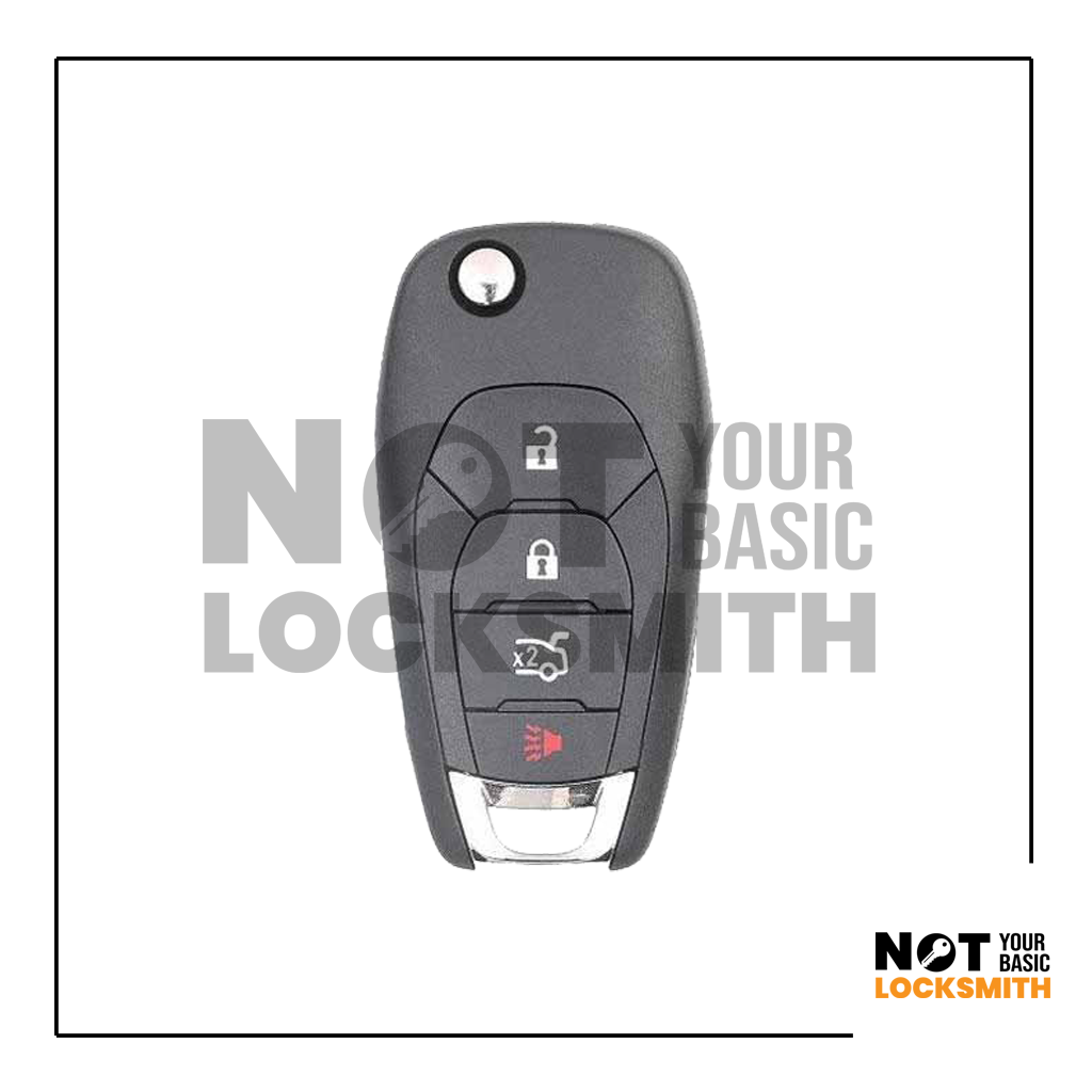 2016 2017 Chevrolet Cruze Flip Key - 433MHZ FCC ID: LXP-T004 2298A-T004 Part#13514135