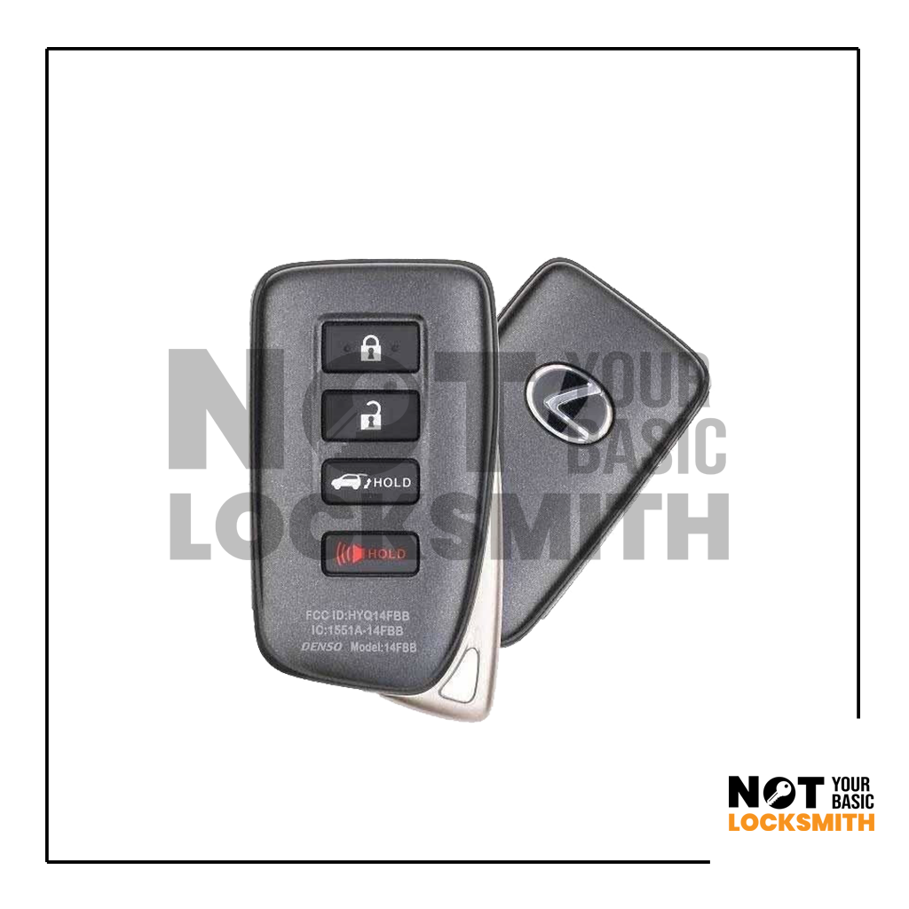 2014-2020 LEXUS RCF 4B TRUNK SMART KEY 2110 AG HYQ14FBA