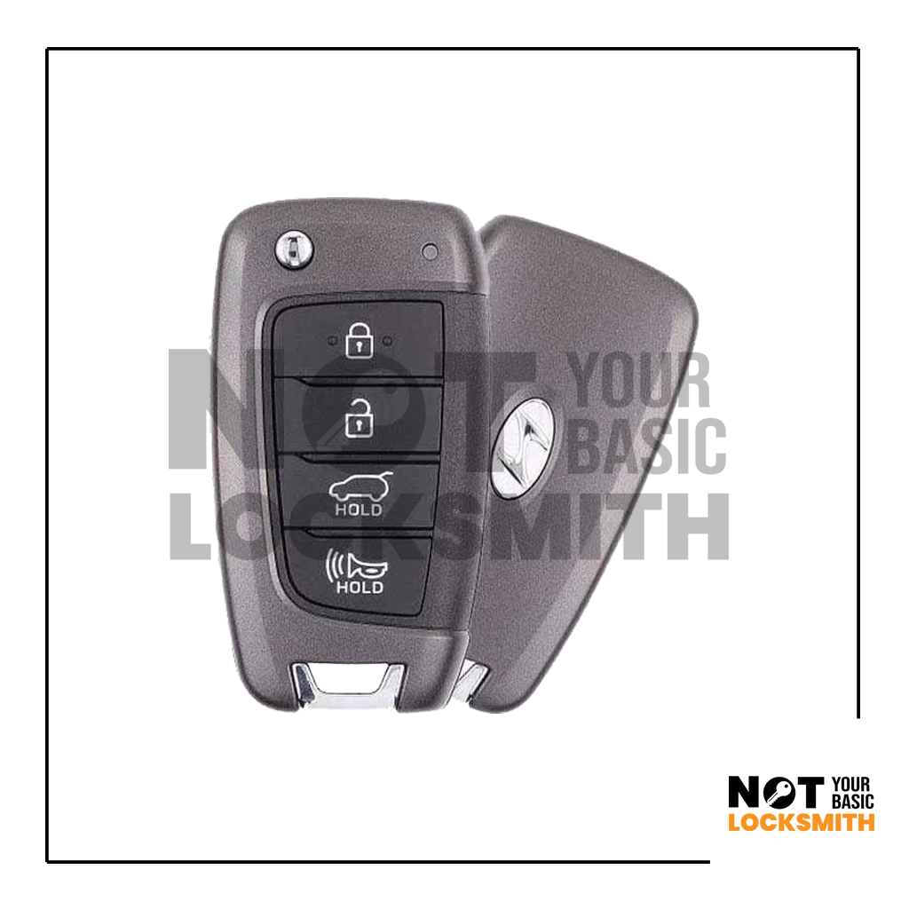 2018-2020 HYUNDAI SANTA FE 4B LLAVE FLIP S2100 TQ8-RKE-4F39