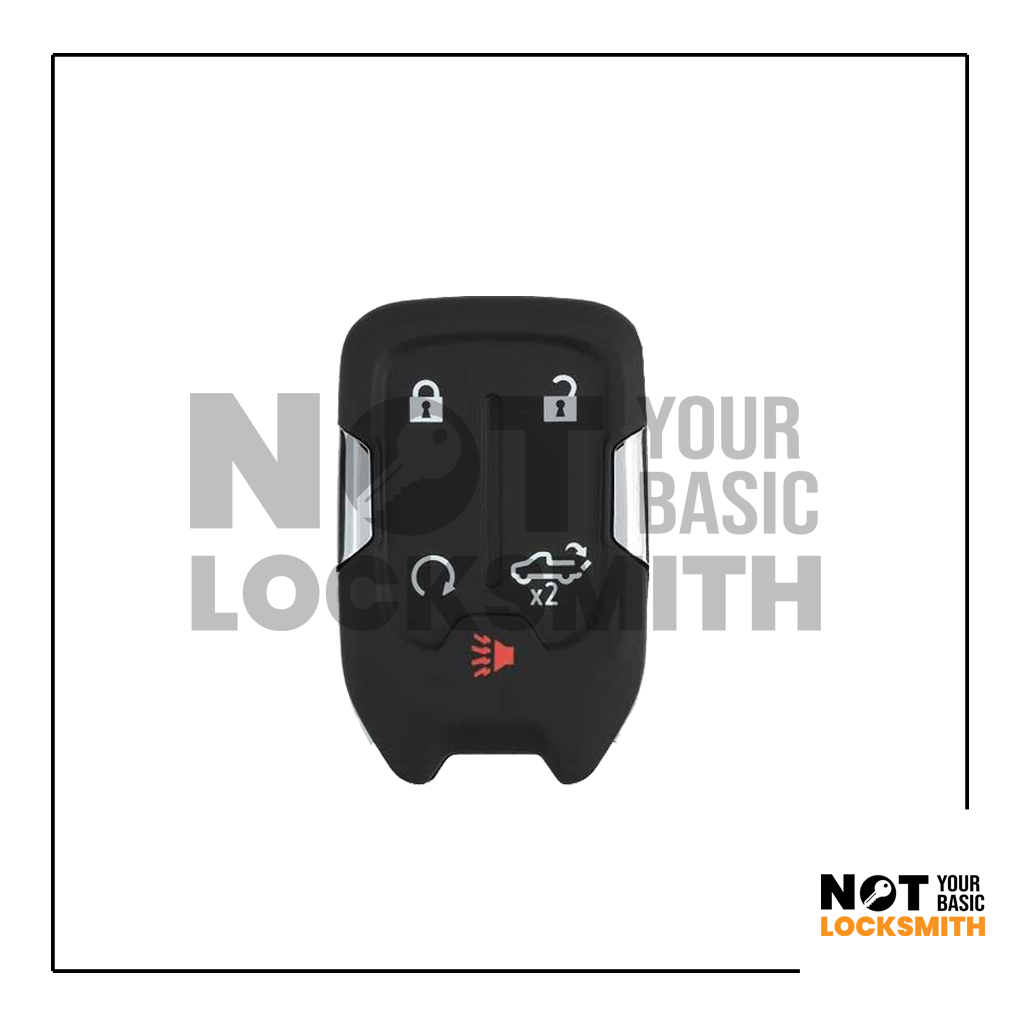 2019-2020 Chevrolet Silverado / 5-Button Smart Key w/ Tailgate / PN: 13508398 / HYQ1EA / 434 MHz (AFTERMARKET)